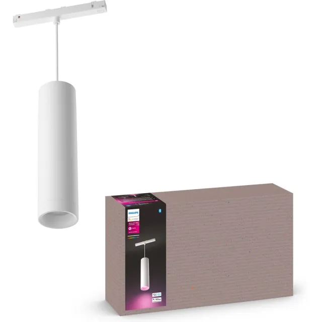 Philips Hue Perifo - LED hanglamp - wit - aanpasbaar wit en gekleurd licht -onderdeel van Perifo systeemverlichting - slimme verlichting