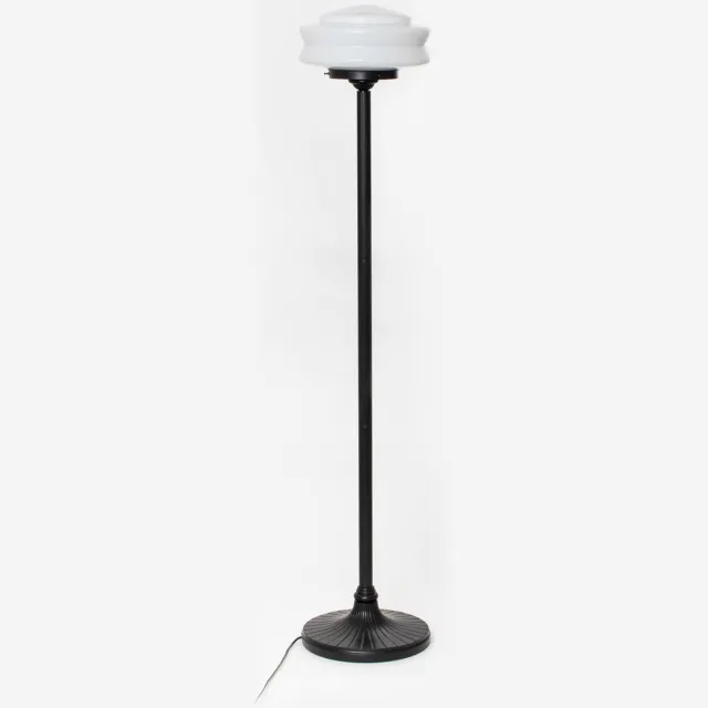 Coloured by Art Vloerlamp Grote Tol Moonlight - Art Deco Trade Zwart
