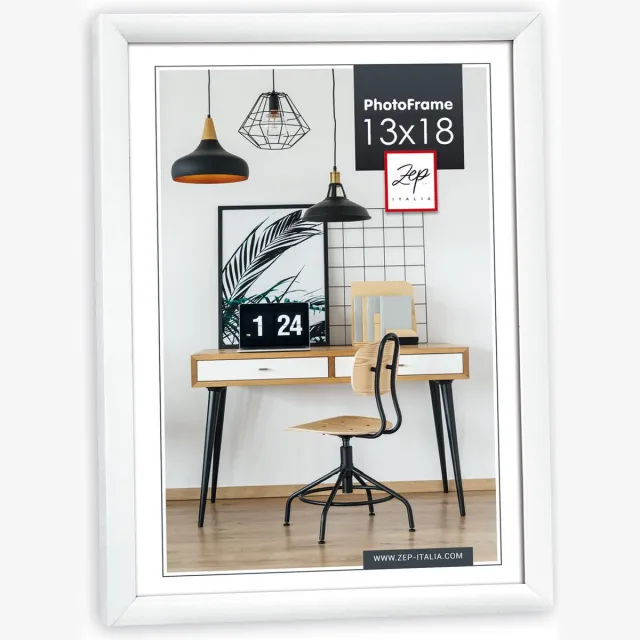 Zep New Easy wit 13x18 kunststof lijst KW2