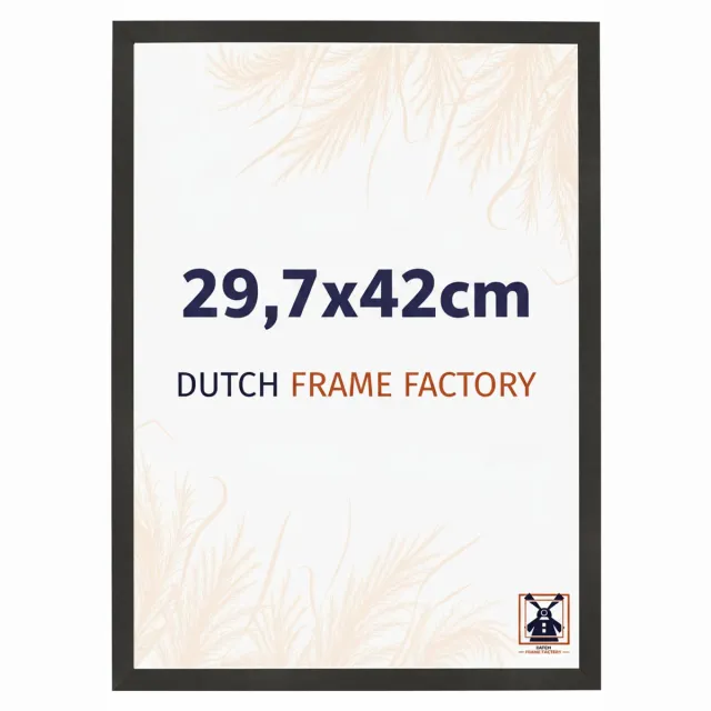Dutch Frame Factory Fotolijst A3 29,7x42 cm - MDF - Zwart Mat - Benno