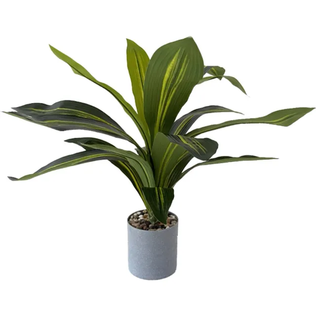 NeverLeafs Kunstplant Agave 40cm Grijs