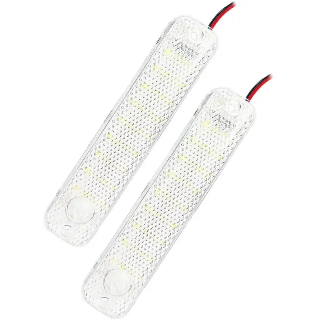 carmdering Lichtbalk - Ledstrip - Kastverlichting - Trapverlichting - Set van 2, zacht en schaduwvrij LED - Gelijkmatig licht, energiezuinig, veilig - Universele montage, geen ingewikkelde bedrading - Perfect voor trap, kast en auto transparant