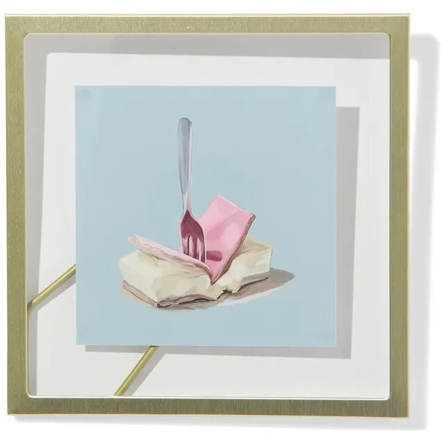 HEMA Fotolijst 15x15cm metaal zwevend (goud)