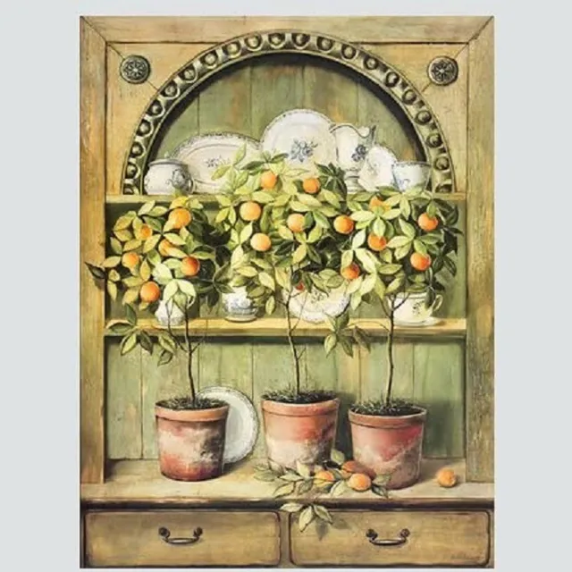 Art in Motion poster Art in Motion - Fabrice Villeneuve - Les Oranges et la Porcelaine 60 x 80 cm diverse kleuren