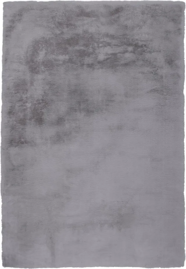 Padiro elegant laagpolig vloerkleed 160 x 230 cm - donkergrijs - vintage patroon - voor vloerverwarming - van polyester en wol