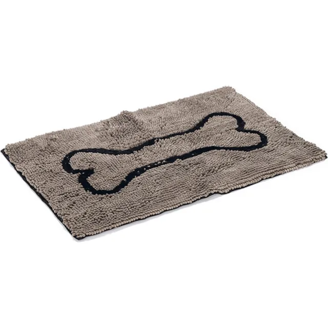 Dirty Dog Droogloopmat - Hond - Grijs - 78x51 cm