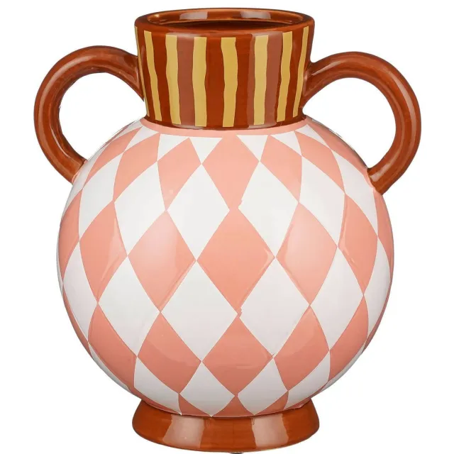 Mica Decorations vaas Roze
