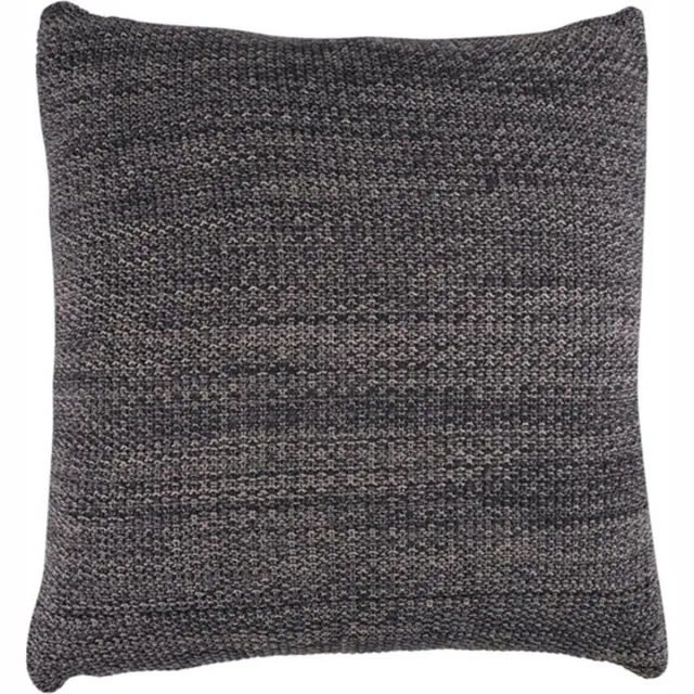 Hoyz Kussen Ashwell Knit Melange | 45 X 45 | Sierkussen Voor Woonkamer Of Slaapkamer Grijs