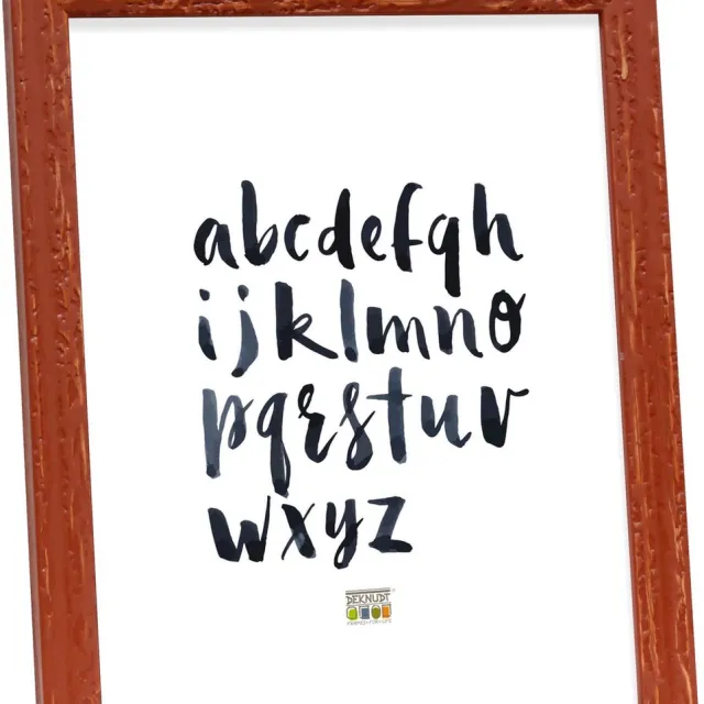 Deknudt Frames fotolijst S46MF3 - roestbruin verweerd - foto 20x30 cm