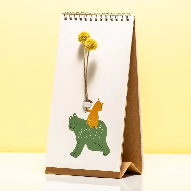 Luf Design Flip Vase - character Wit,Zwart