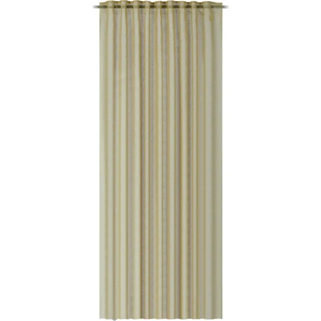 Elbersdrucke Gordijn met verborgen lussen Liem 255x140 cm curry Gelb