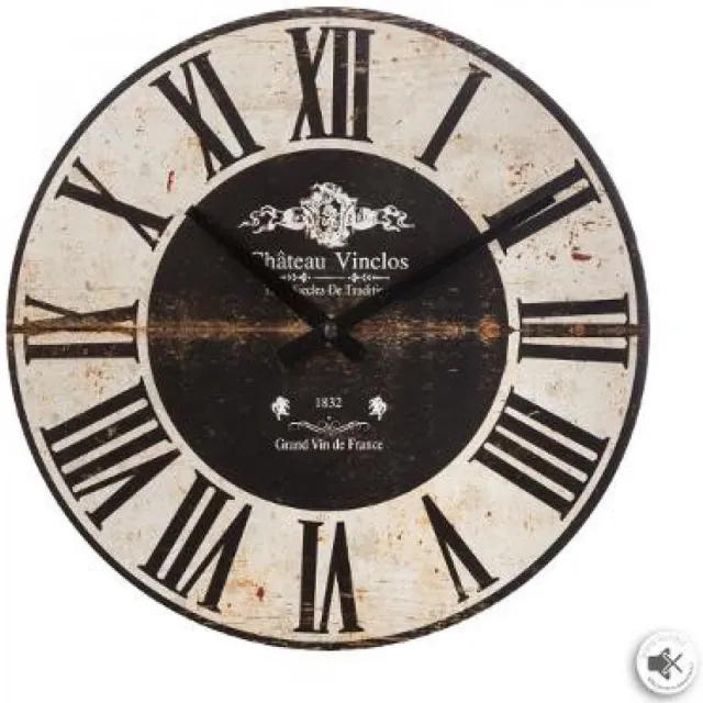 Atmosphera Créateur d'intérieur® Keukenklok - klok - wandklok - 30cm zwart
