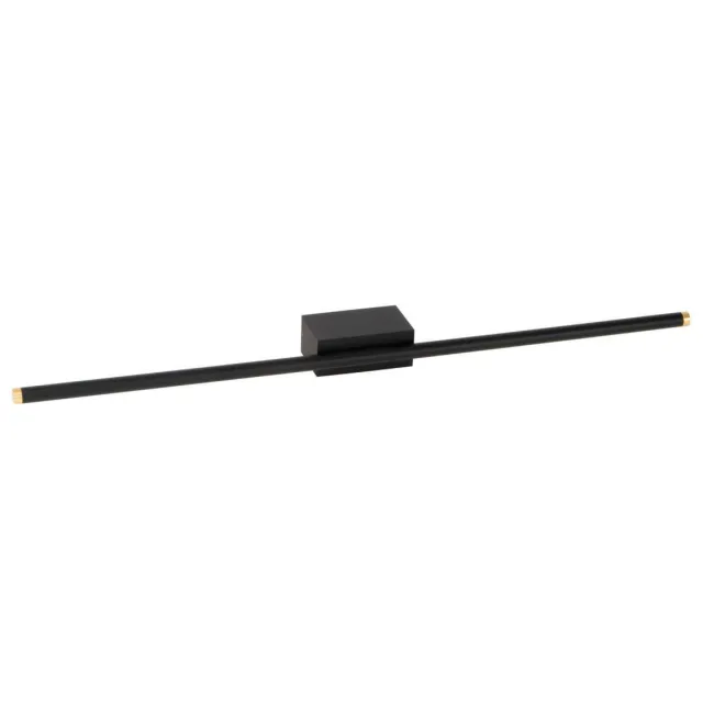 Lucide aluminium LED wandlamp 59.1x10 cm - zwart