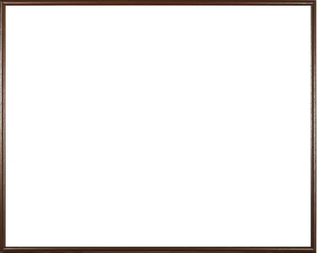 Homedecoration Easy – Fotolijst – Fotomaat 37x42 cm – Kunststof – bruin met houtstructuur