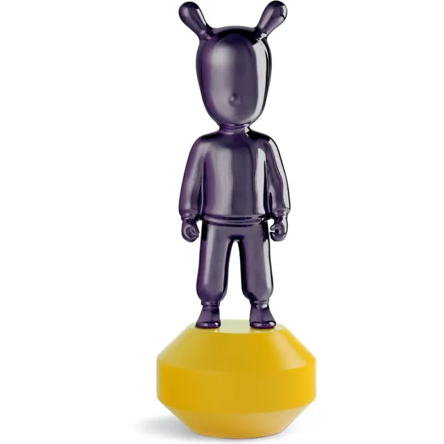 Lladro Lladró beeld The Guest paars op geel - 30 cm