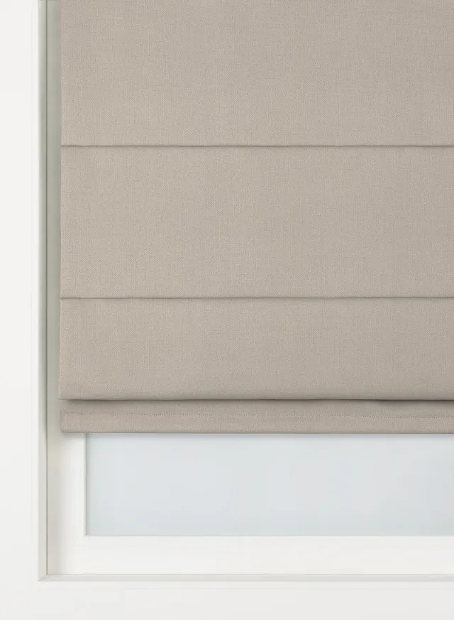 HEMA Vouwgordijn Montfoort verduisterend beige (beige)