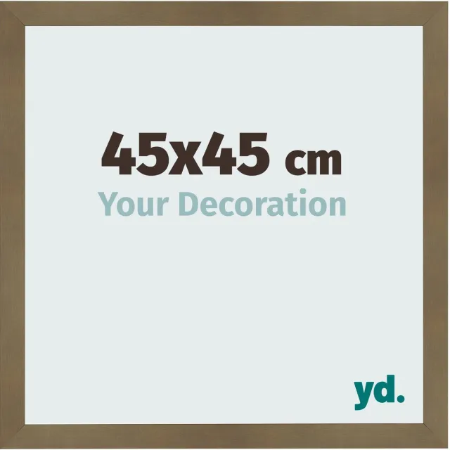 yd. Your Decoration - Fotolijst 45x45 cm - MDF - Brons Decor - Bologna
