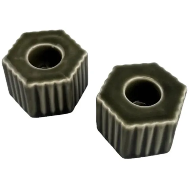 Mood Company .nl Kaarsenhouder groen - 2 stuks Divers