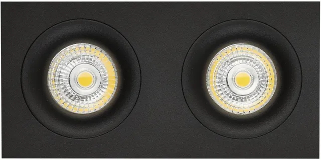 Fantasia Zoom 2X5W Led Gu10 Zwart