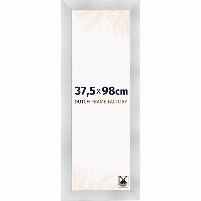 Dutch Frame Factory Fotolijst 37,5x98 cm - MDF - Aluminium Geborsteld - Praag