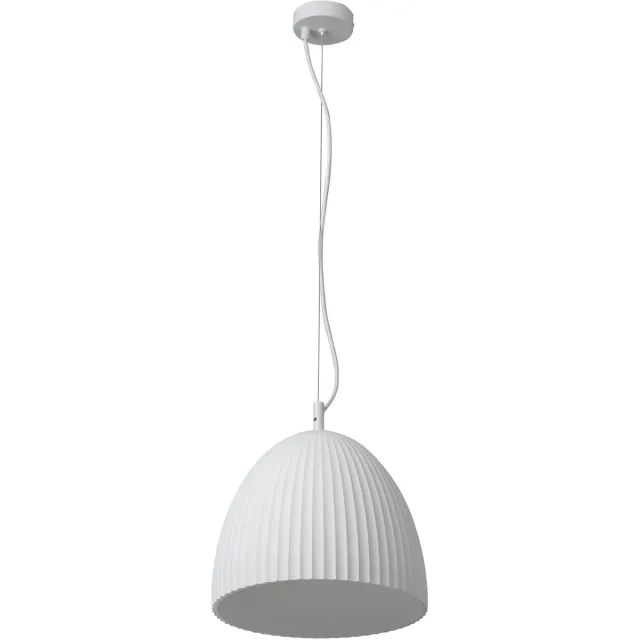Osram Decor Pleister Routes Bel Hanglamp 300mm E27 Wit, Pleister, Metaal, hoogwaardige uitstraling