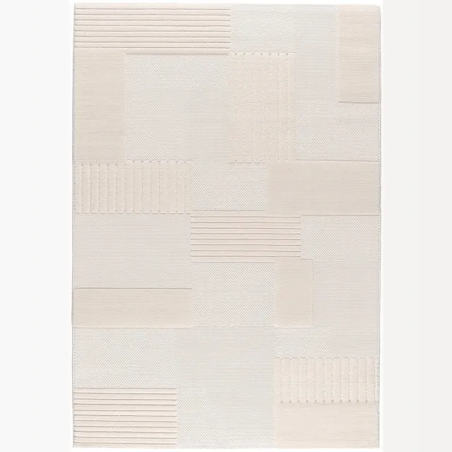 AFK Living 3D tapijt zacht en elegant JULES beige