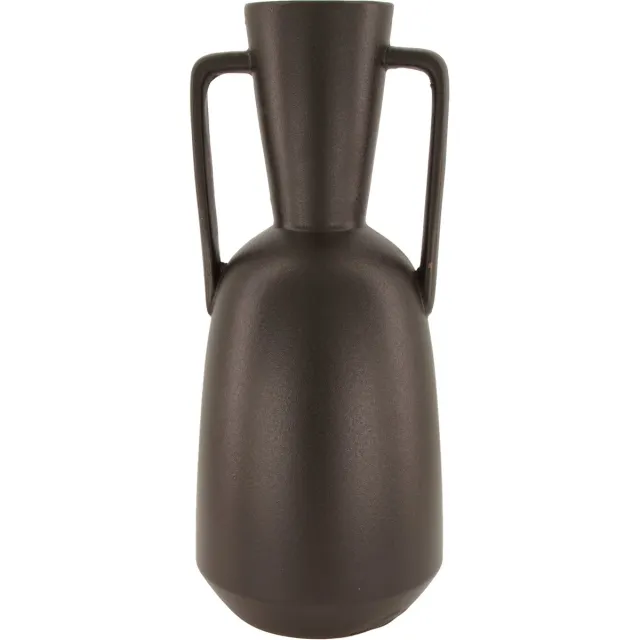 Dijk Natural Collections Vase ceramic 15x35cm - Zwart