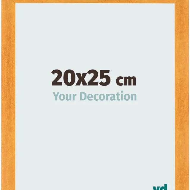 yd. Your Decoration - Fotolijst 20x25 cm - MDF - Oranje - Pisa