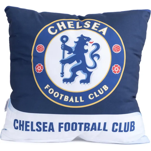 Chelsea FC Kussen chelsea blauw: 40x40 cm Bonte kleuren