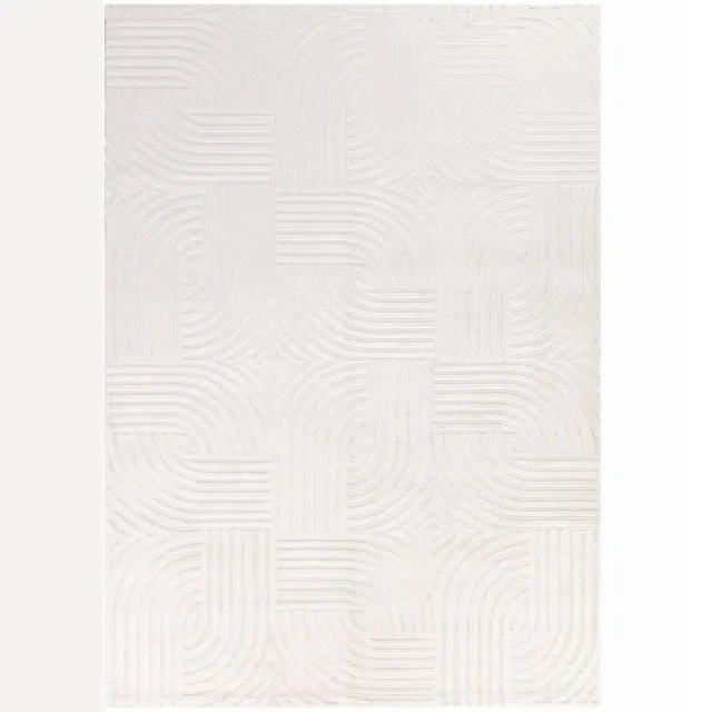 Dutch XXL Scandinavisch Vloerkleed | Tapijt | Sahara | Bogen | Crème | 160x230 cm