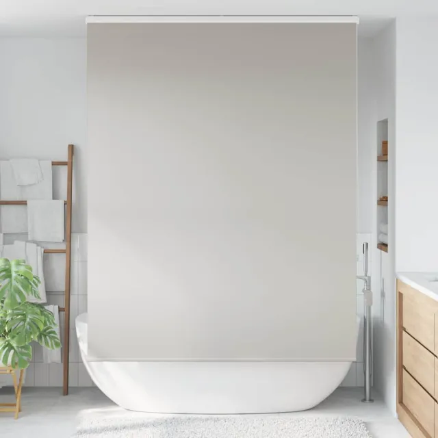 vidaXL Doucherolgordijn met cassette 160x240 cm stofbreedte 156 cm Grijs