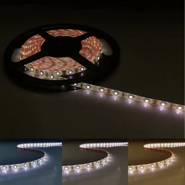 Silumen LED strip 12V 5M 2835 IP44 60LED / m - Warm wit licht - Overig - Wit Chaud 3000K - SILUMEN