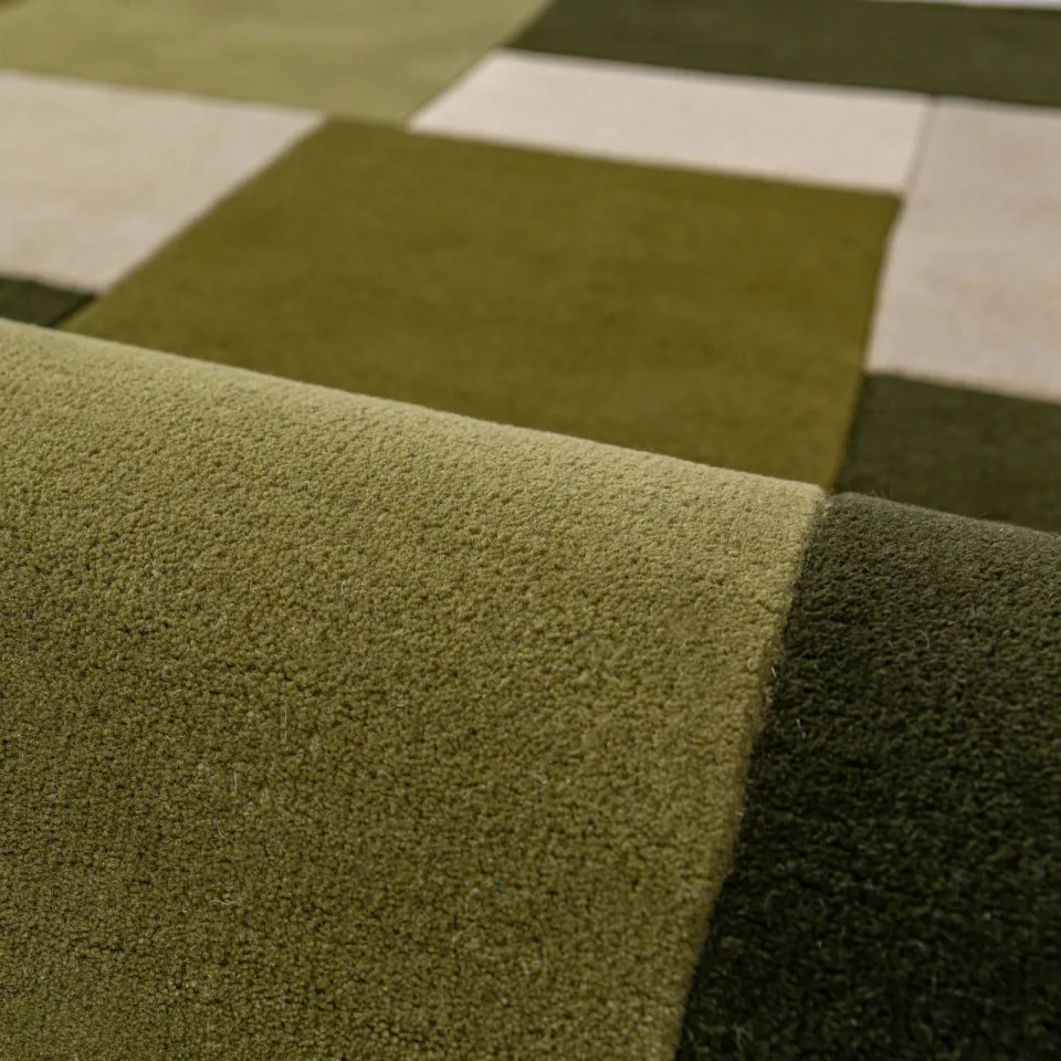 Flair Rugs Collage vloerkleed groen, foto 5