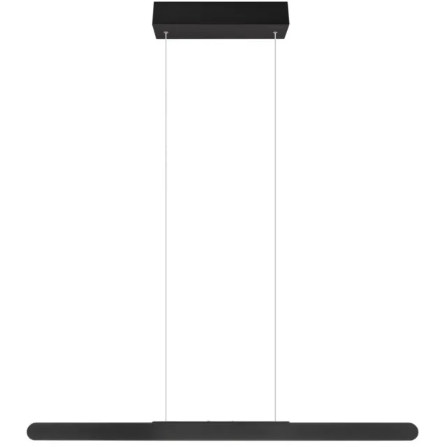 Trio HELIOS - Hanglamp - Zwart mat - incl. 1x SMD 28 W