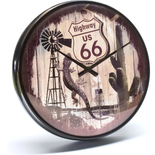 Nostalgic Art Merchandising Hagedis - Wandklok - DIA 32cm Multicolour