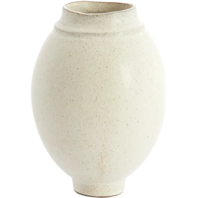Light & Living Vaas LOREA - Ø17x23.5 cm - Wit
