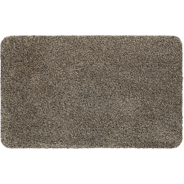 Veer Carpets Wasbare Deurmat Aqua Stop 60 × 100 cm - Granite Grijs