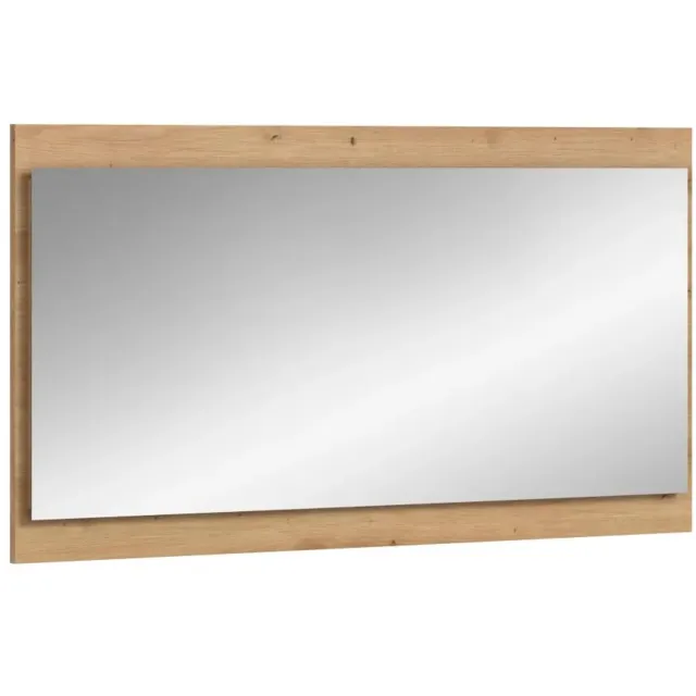 Furnilux Artisan Eiken Spiegel 60x110 cm - Grote Spiegel Voor Licht En Ruimte - FSC Hout Bruin