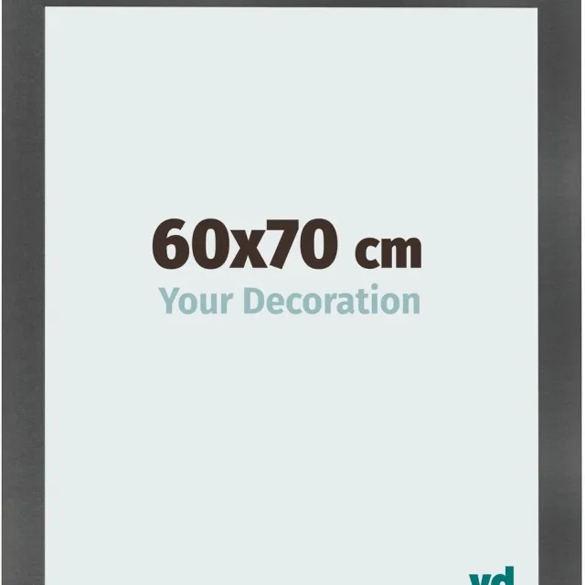 yd. Your Decoration - Fotolijst 60x70 cm - MDF - Zwart Mat - Pisa