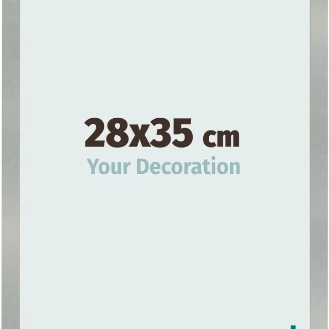 yd. Your Decoration - Fotolijst 28x35 cm - MDF - Aluminium Geborsteld - Bologna