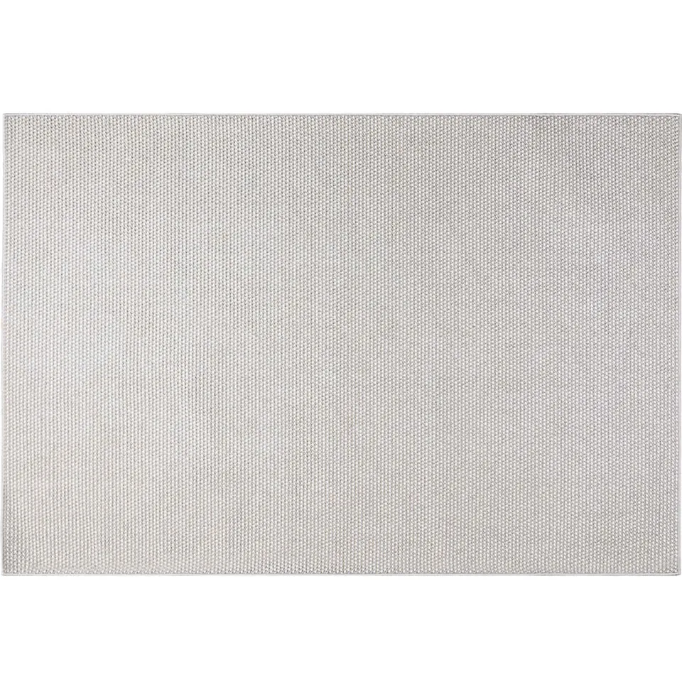 vidaXL Binnen kleed LUGO Crème en Grijs 200 x 280 cm Polyester