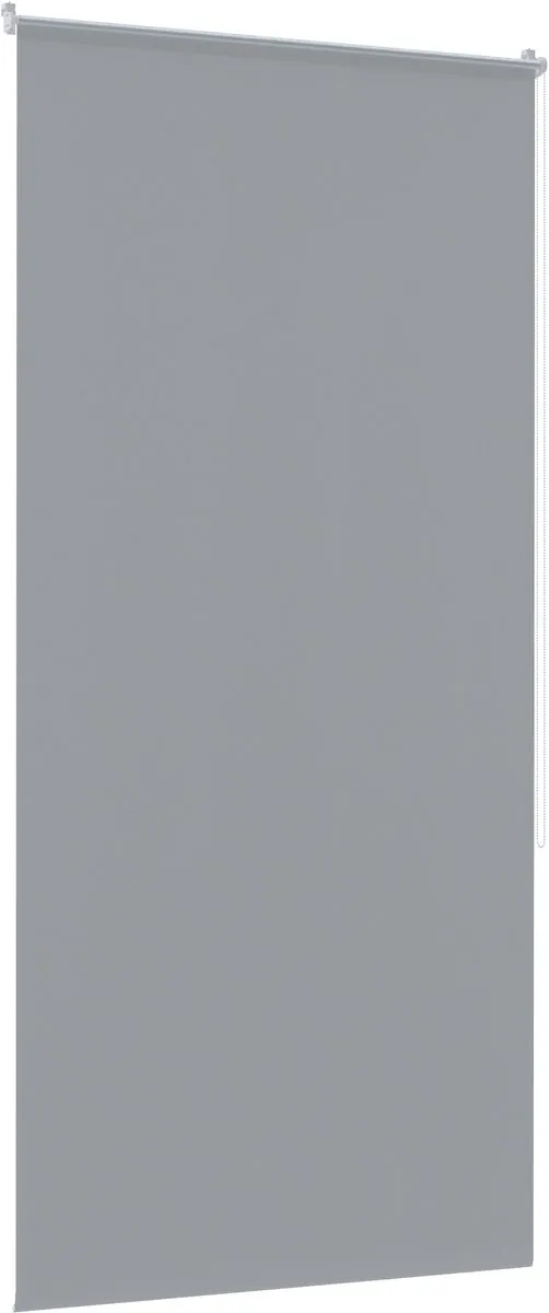 ACXIN Verduisteringsrol Zonder Boren Klembevestiging Zijtrek Privacy & Zonwering - Grijs - 110x210 cm