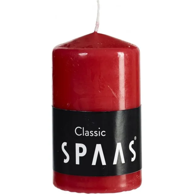 Spaas Cylinder Ø6cm x 10cm rood