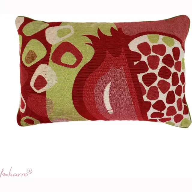 Imbarro Sierkussen 'Melograni' (40x60cm) Rood