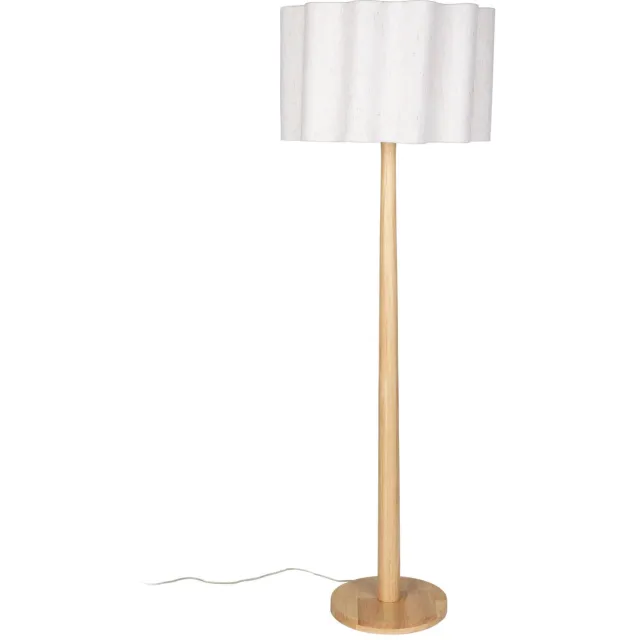 Dutchbone Scallop Vloerlamp Natural Naturel