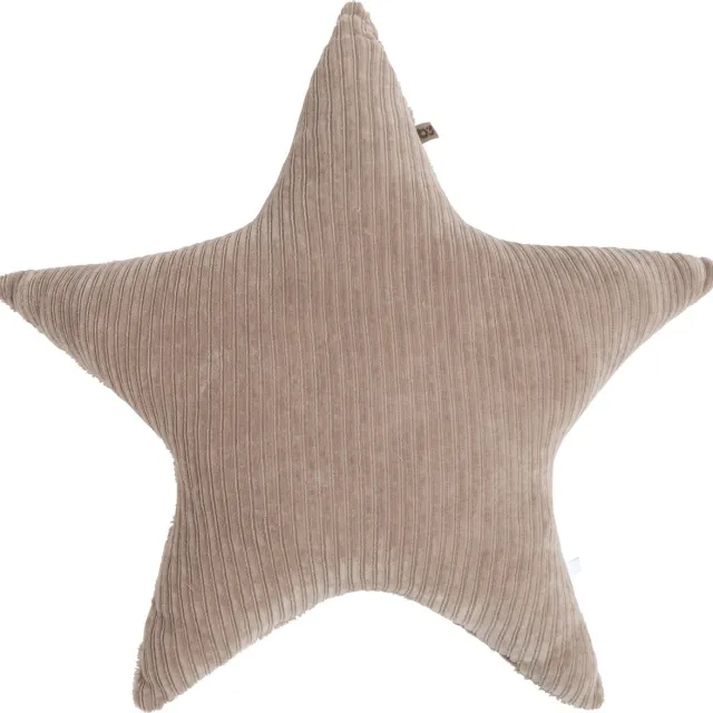 Baby's Only Sierkussen babykamer ster teddy Sense - Clay - 45x40 cm - Inclusief kussenvulling