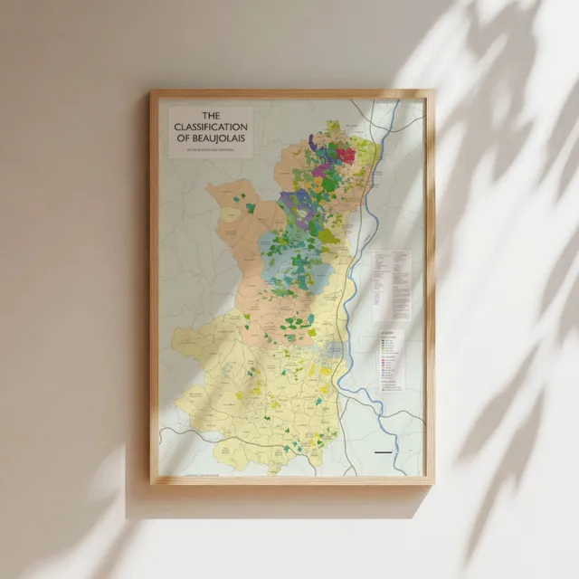 JON BONNE Poster - Beaujolais classificatie - Jon Bonné meerdere