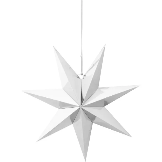 vtwonen VT Wonen Kerstster Papier zilver glanzend Ø48cm