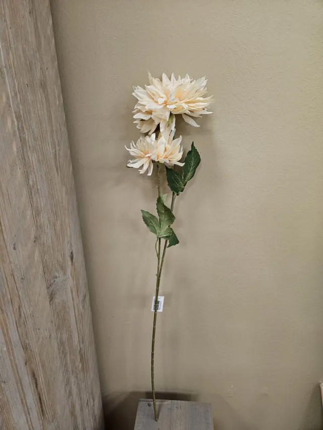 Vivelafleur Kunst - Kunstbloem - Bloem - Dahlia - Zalmkleur