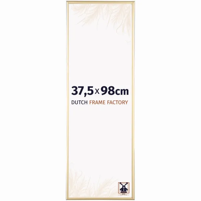 Dutch Frame Factory Fotolijst 37,5x98 cm - Aluminium - Goud - Kampen